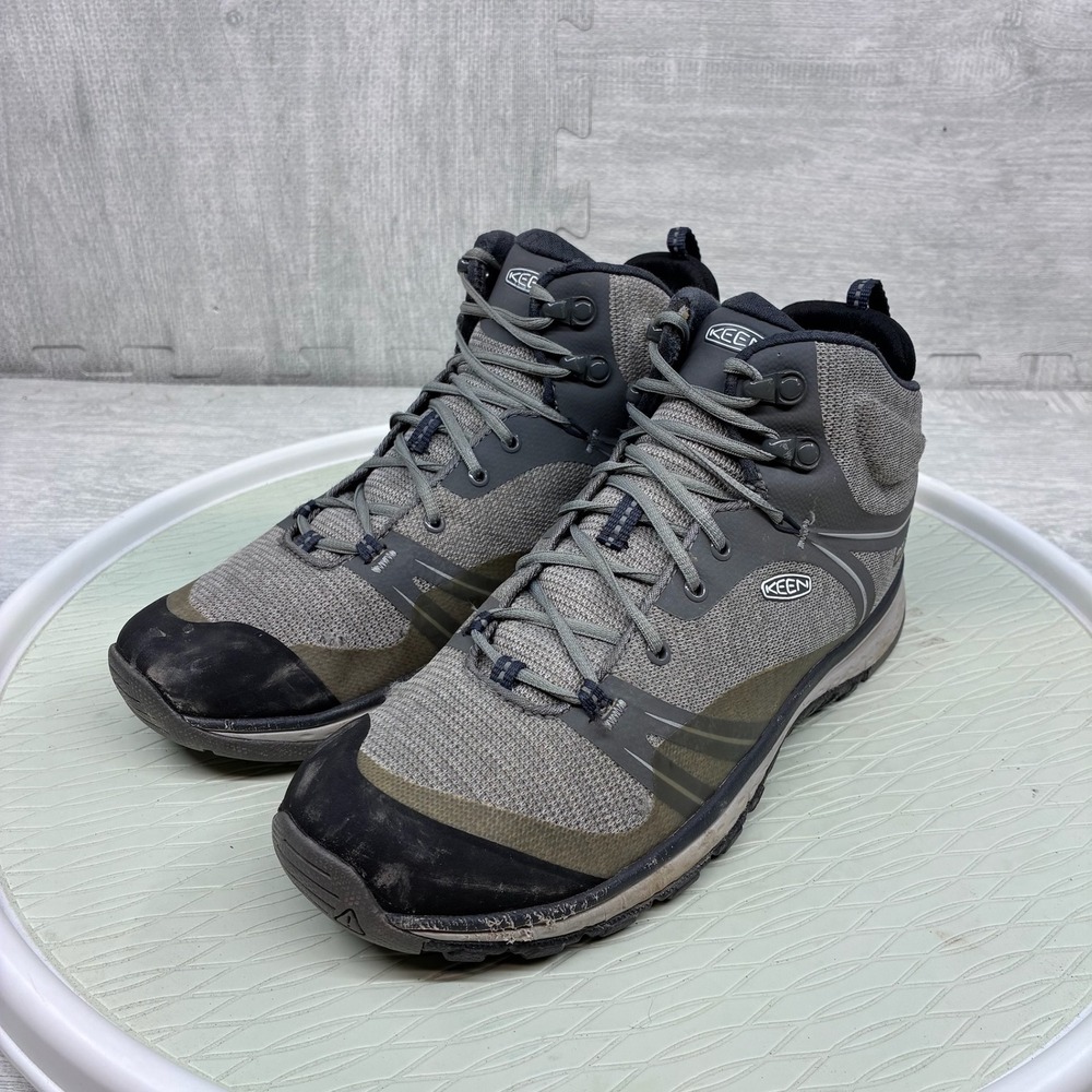 Keen Terradora Mid Hiking Boots Women's 9.5 Gray Waterproof 1016505